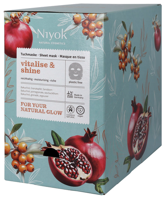 Niyok Sheet mask Vitalize & Shine 10.00 Milliliter