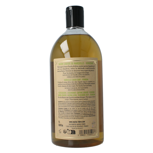 Marius Fabre Zeep verbena navulling 1 Liter