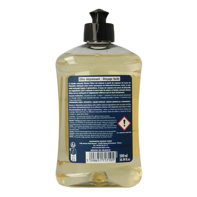 Marius Fabre Marseille afwasmiddel grapefruit 500 Milliliter