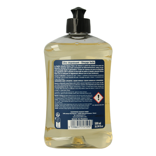 Marius Fabre Marseille afwasmiddel grapefruit 500.00 Milliliter