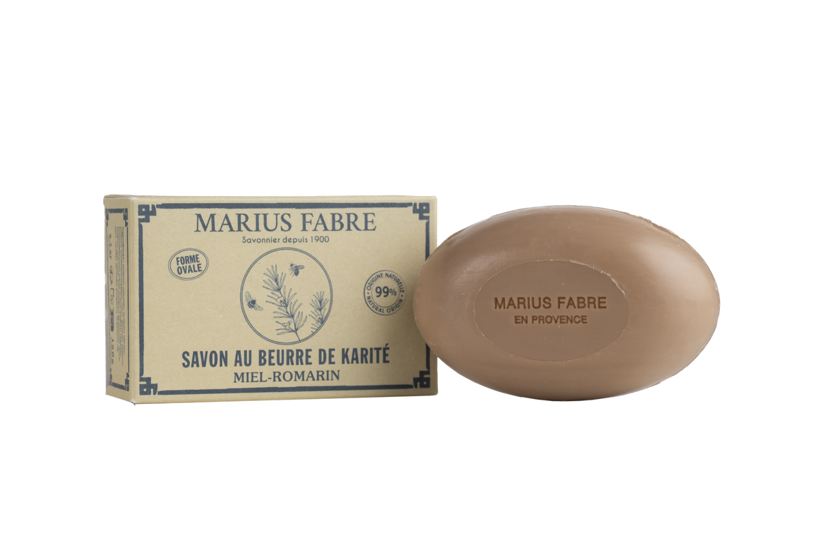 Marius Fabre Zeep ovaal honing rozemarijn 150.00 Gram