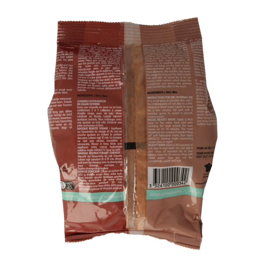 Argiletz Klei superfijn rood 200 Gram