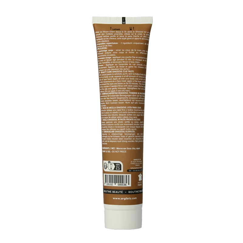 Argiletz Klei ghassoul tube 150 Gram