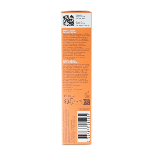 Vichy Capital soleil anti-age SPF50 50.00 Milliliter