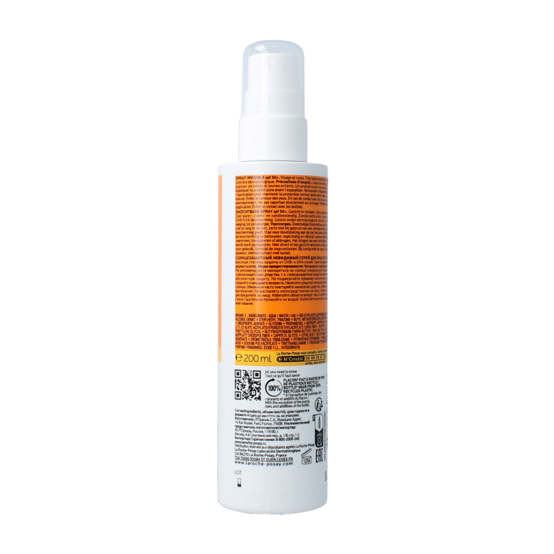 La Roche-Posay Anthelios invisible SPF50+ 200 Milliliter