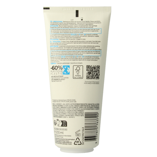 La Roche-Posay Lipikar bodybalsem AP+ M 200 Milliliter