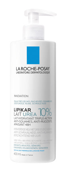 La Roche-Posay Lipikar melk Urea 10% - droge tot zeer droge huid 400.00 Milliliter
