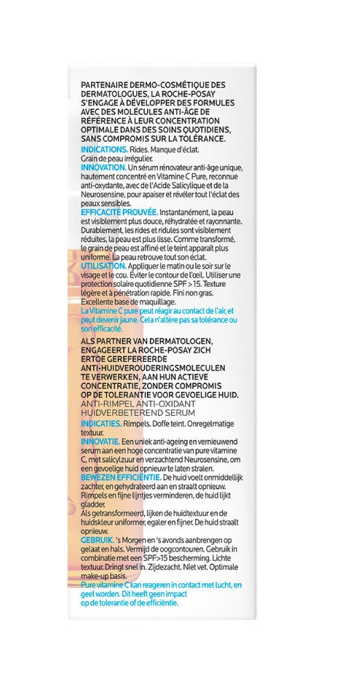 La Roche-Posay Pure vitamine C12 serum 30 Milliliter