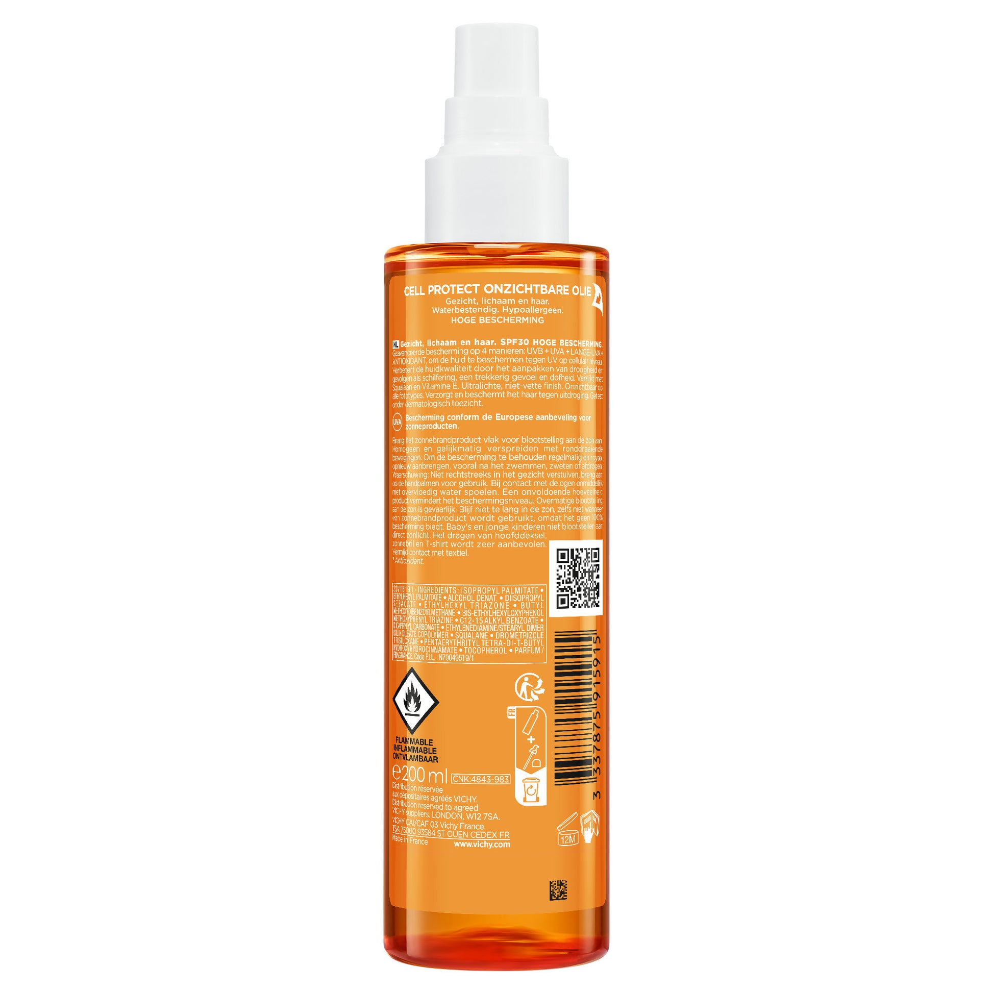 Vichy Capital Soleil oil protect SPF30 200 Milliliter