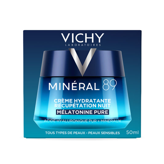 Vichy Mineral 89 nachtcreme hydraterend herstellend 50 Milliliter