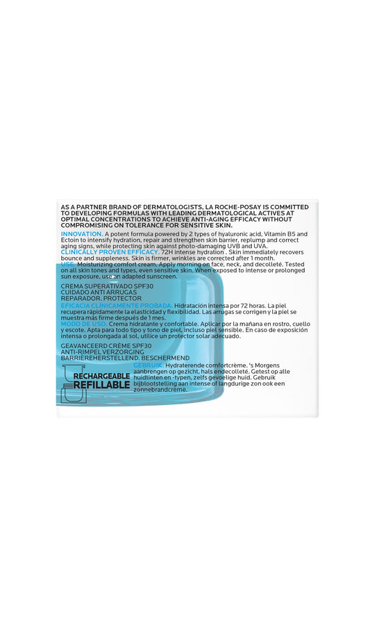 La Roche-Posay Hyalu B5 suractivated creme SPF30 50.00 Milliliter