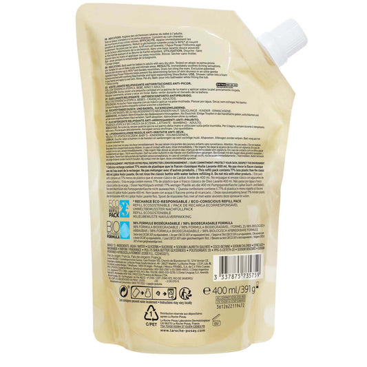 La Roche-Posay Lipikar reinigingsolie AP+ navulling 400.00 Milliliter