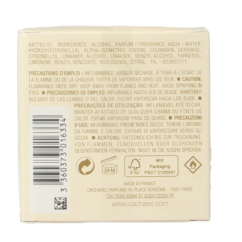 Cacharel Noa eau de toilette vapo female 30 Milliliter