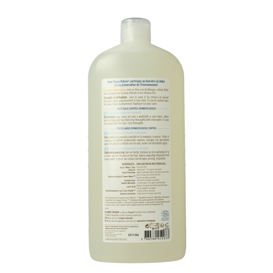 Douce Nature Baby badschuim & shampoo bio 1 Liter