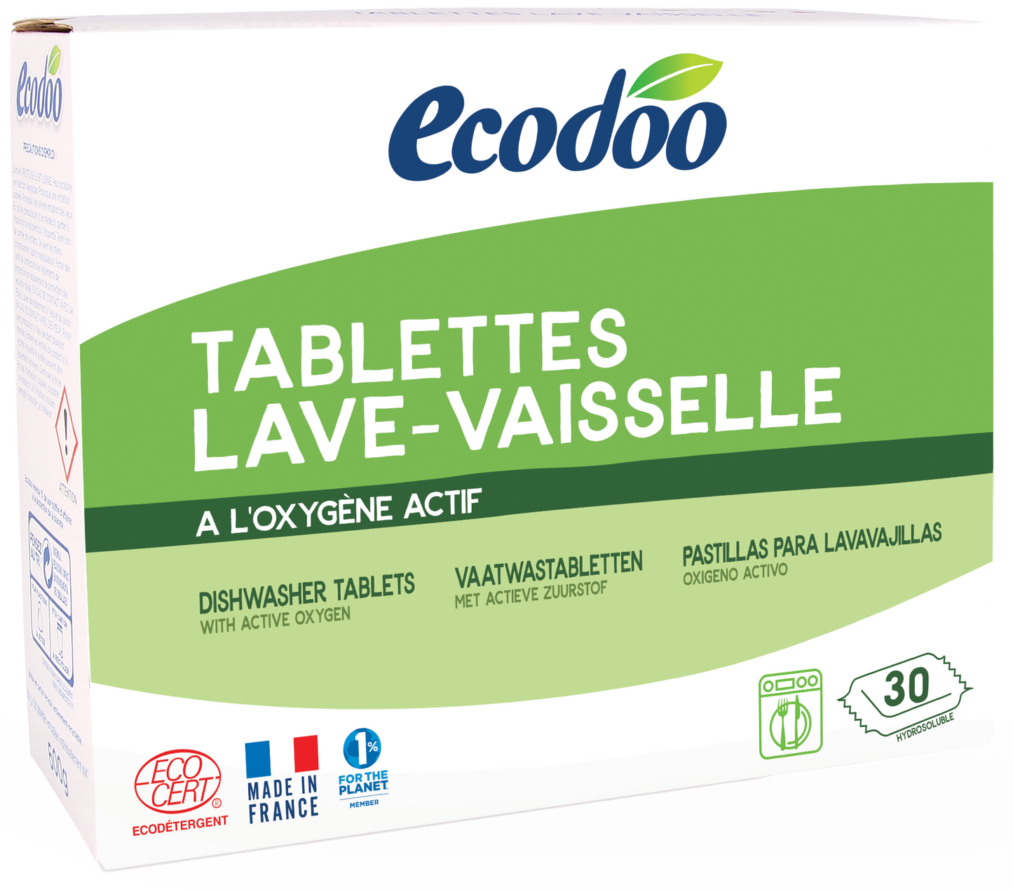 Ecodoo Vaatwasmachine tablets bio 30 Stuks