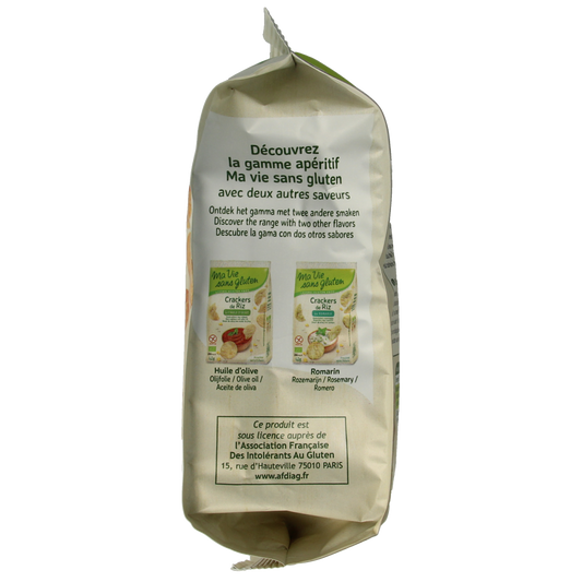 Ma Vie Sans Rijstcrackers sweet chili glutenvrij bio 40.00 Gram
