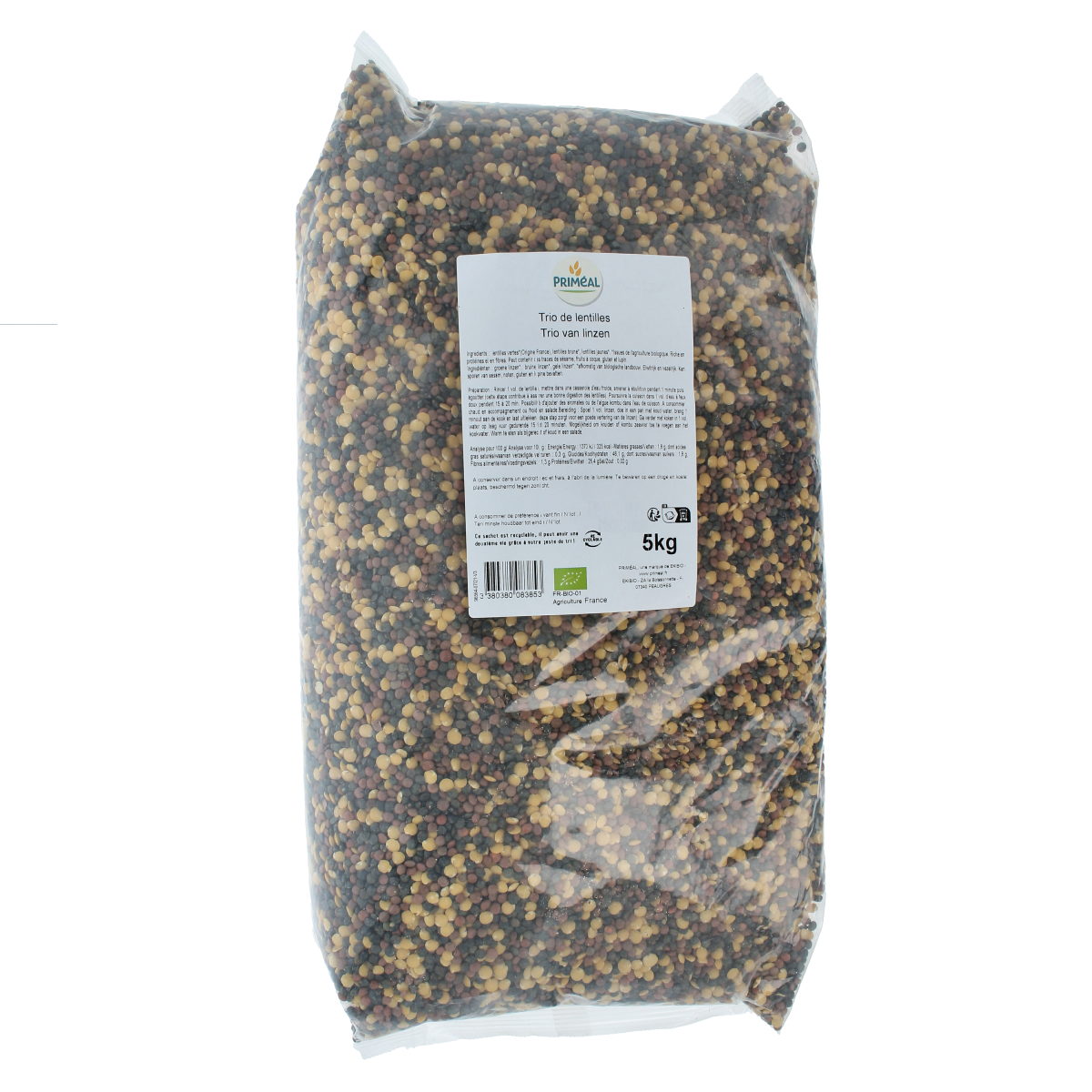 Primeal Linzen trio bio 5.00 Kilogram