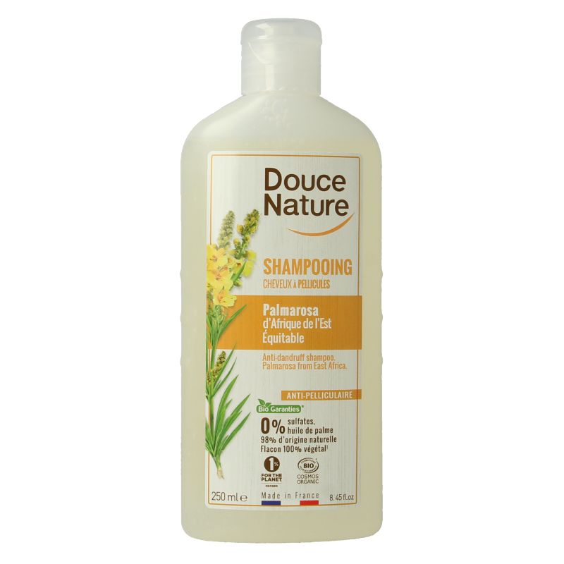 Douce Nature Shampoo anti roos palmarosa bio 250 Milliliter