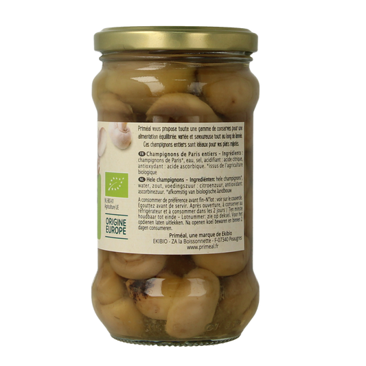 Primeal Champignons heel bio 280.00 Gram