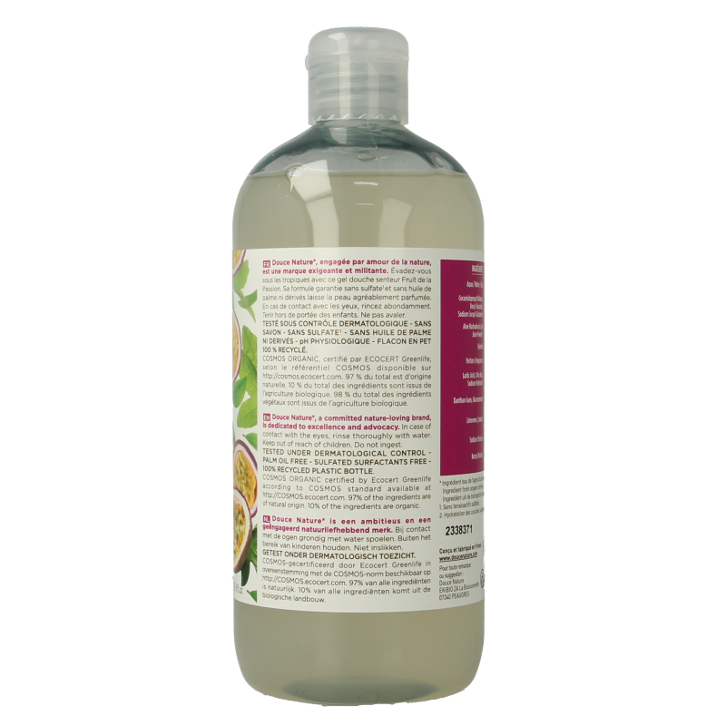 Douce Nature Douchegel passiefruit 500 Milliliter