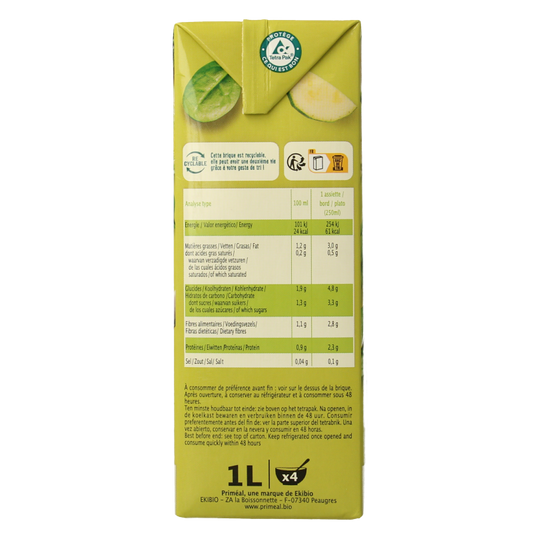 Primeal Groene groentesoep bio 1 Liter