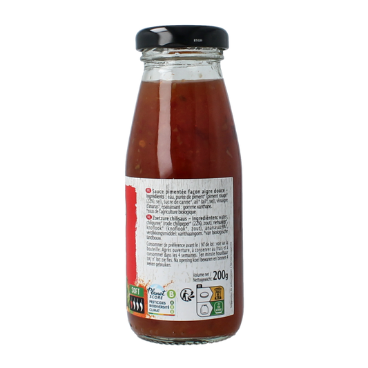Primeal Loempia zoetzure chilisaus bio 200.00 Gram