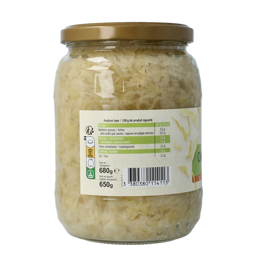 Primeal Zuurkool demeter bio 680 Gram