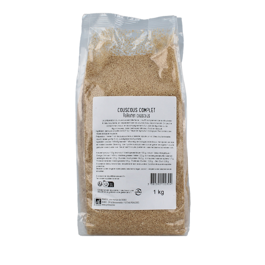 Primeal Couscous volkoren bio 1.00 Kilogram