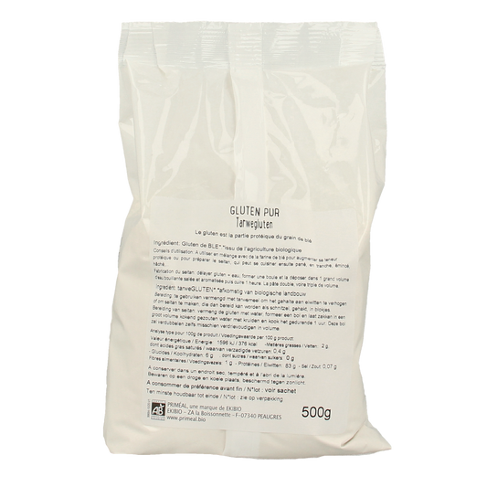Primeal Tarwegluten bio 500.00 Gram