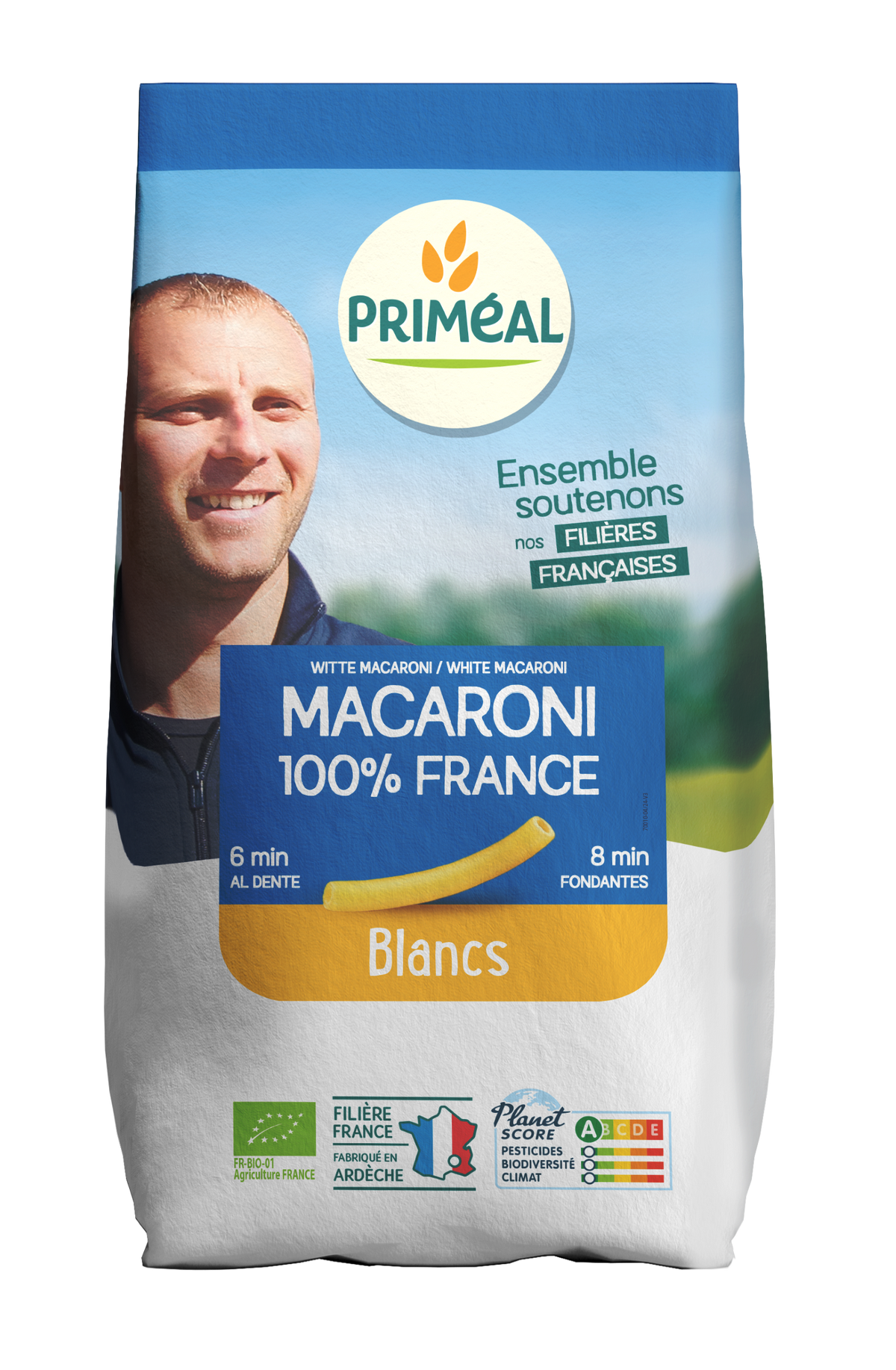 Primeal Witte macaroni bio 500.00 Gram