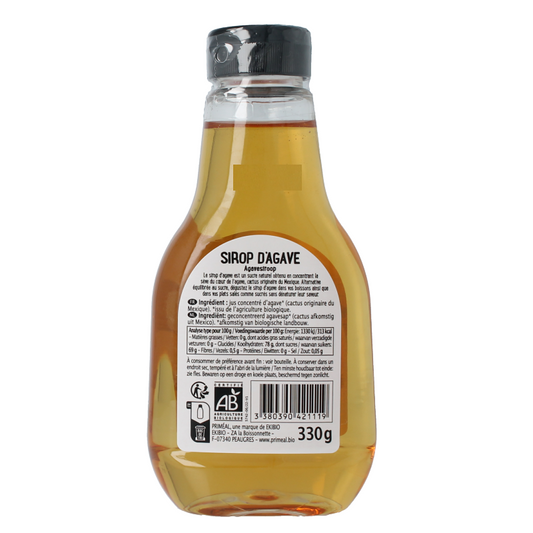 Primeal Agave siroop bio 330 Gram