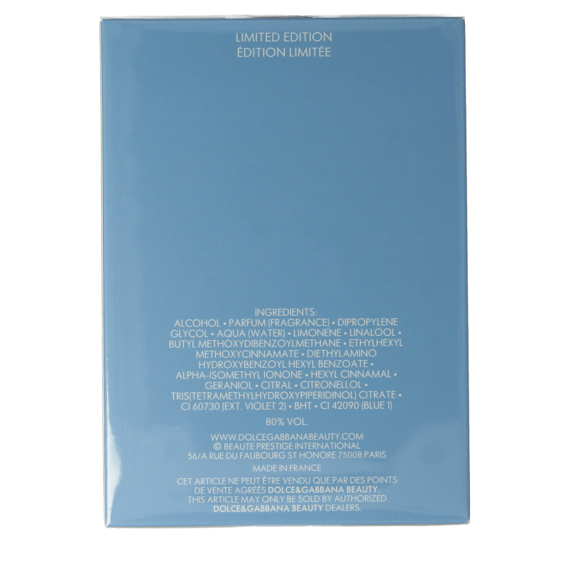 Dolce & Gabbana Light blue love is love men eau de toilette 75 Milliliter