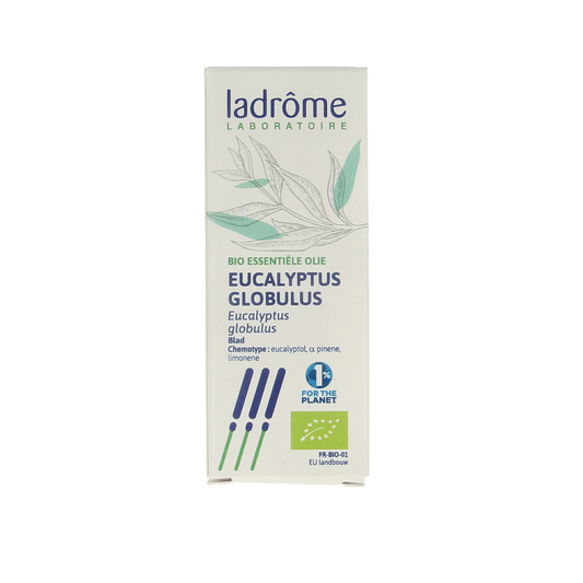 Ladrome Eucalyptus globulus olie bio 10 Milliliter