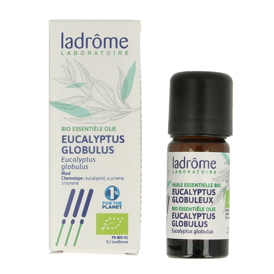 Ladrome Eucalyptus globulus olie bio 10 Milliliter