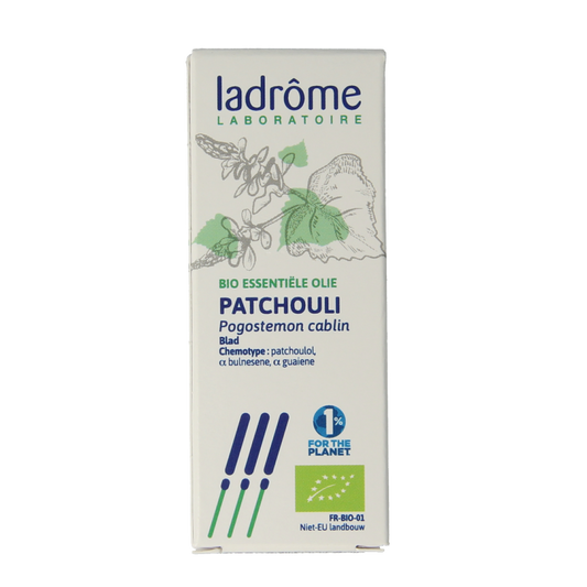 Ladrome Patchouli olie bio 10 Milliliter