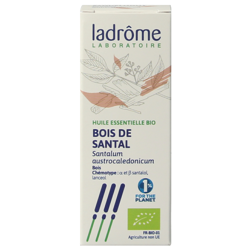 Ladrome Sandelhout olie bio 5 Milliliter
