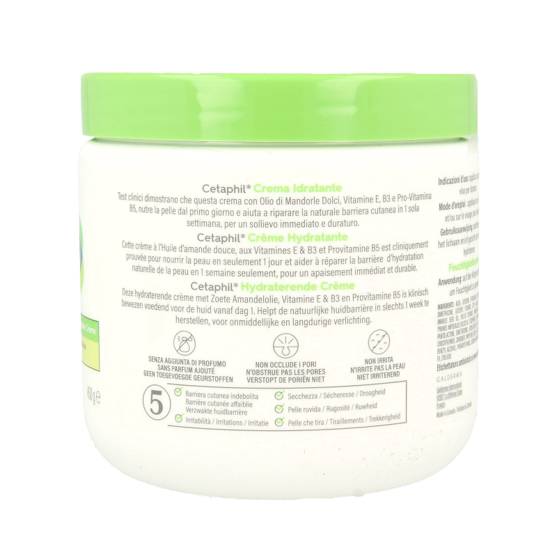 Cetaphil Hydraterende creme 450 Gram