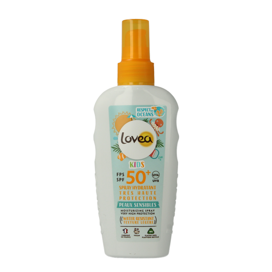 Lovea Moisturizing spray kids SPF50+ 150 Milliliter