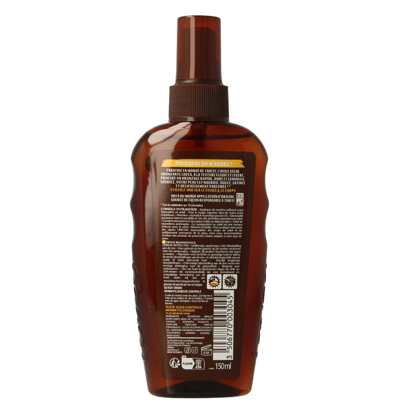 Lovea Dry tanning oil tahiti monoi 150 Milliliter