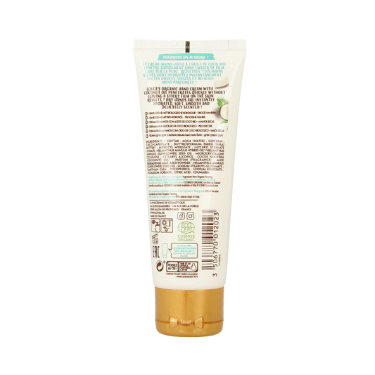 Lovea Hand cream organic coco oil 75 Milliliter