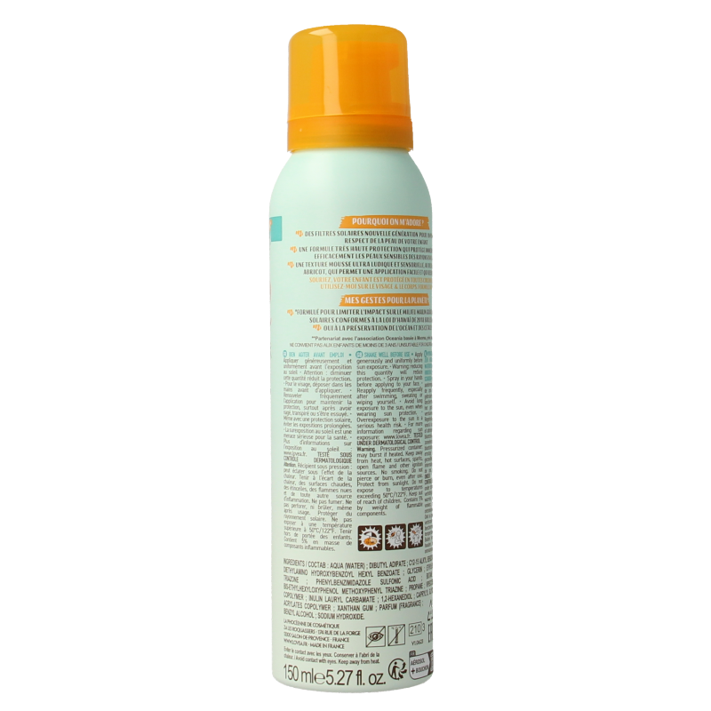 Lovea Mousse kids SPF50+ very high protection 150 Milliliter