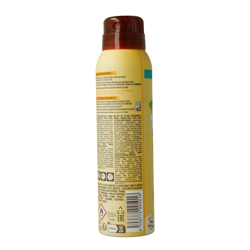 Lovea High protection & tanning mist SPF30 150 Milliliter