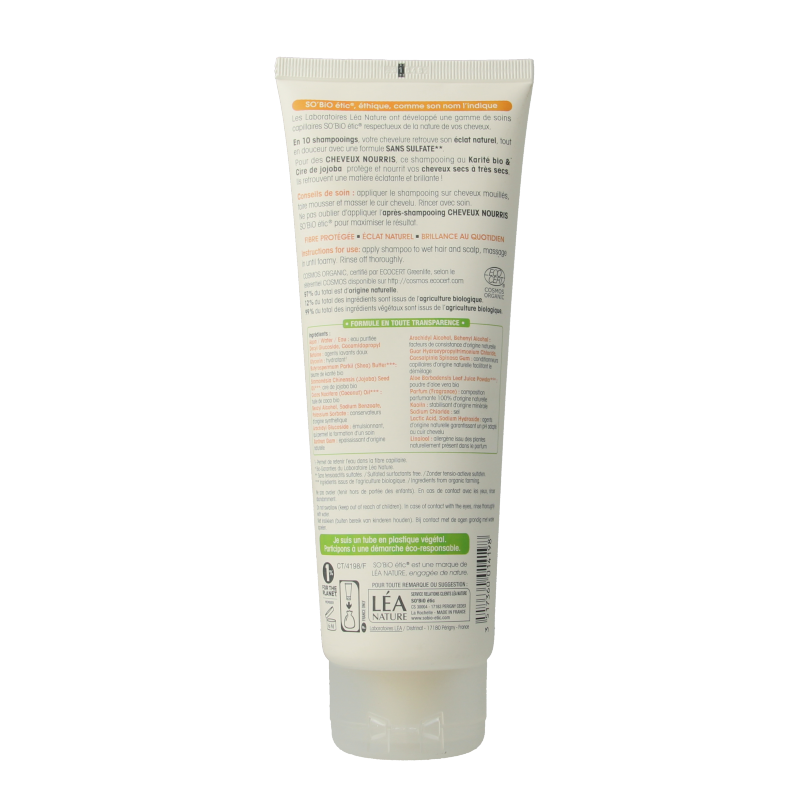 Lea Nature Shampoo shea argan ceramids 250 Milliliter