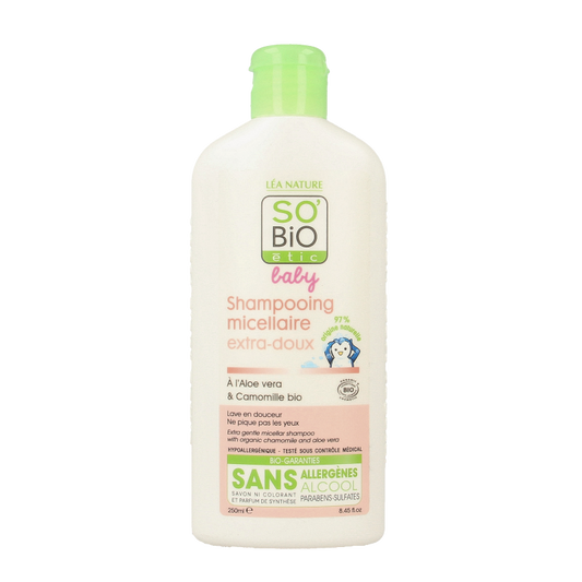 So Bio Etic Baby shampoo micellair 250 Milliliter