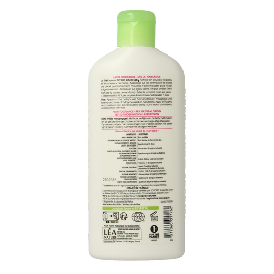 So Bio Etic Baby cleansing gel 250 Milliliter