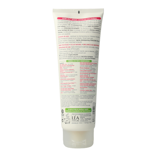 So Bio Etic Shampoo colour & shine hibiscus 250 Milliliter