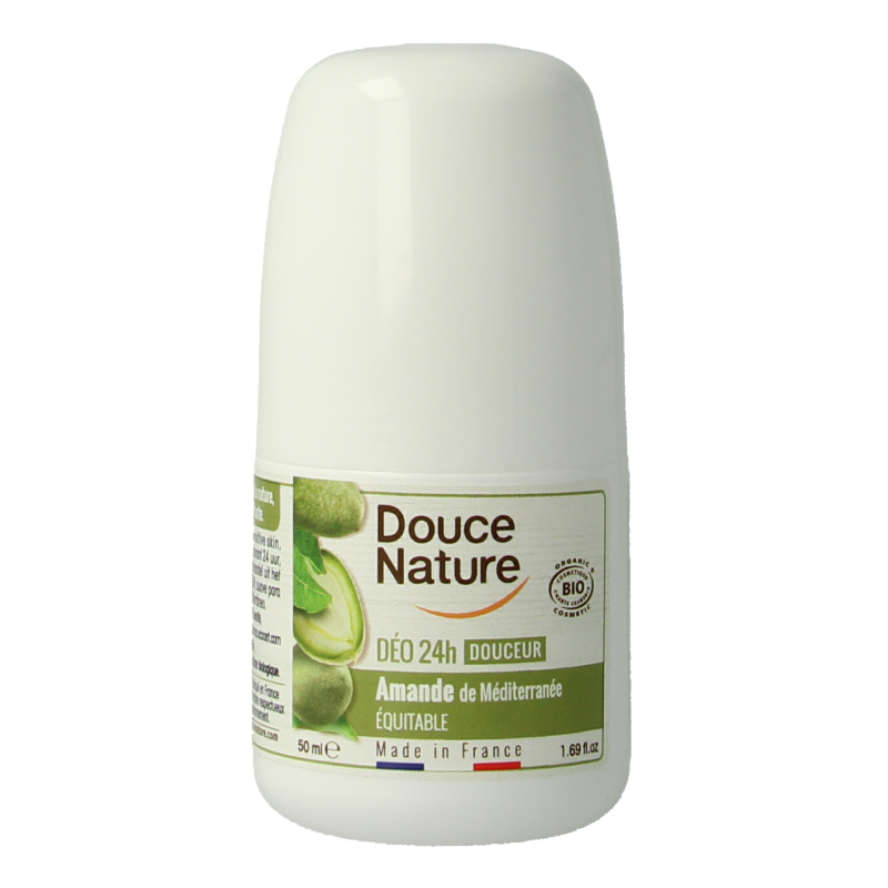 Douce Nature Deodorant roll on droge/gevoelige huid bio 50 Milliliter