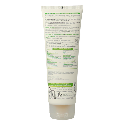 So Bio Etic Shampoo anti roos tea tree 250.00 Milliliter