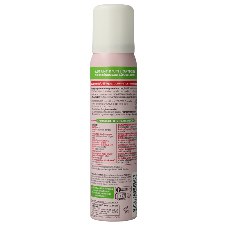 So Bio Etic Deospray women almond 100 Milliliter