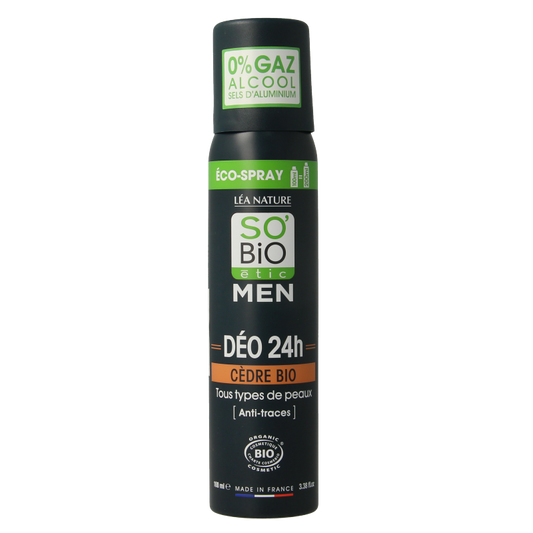 So Bio Etic For men deospray ceder 100 Milliliter